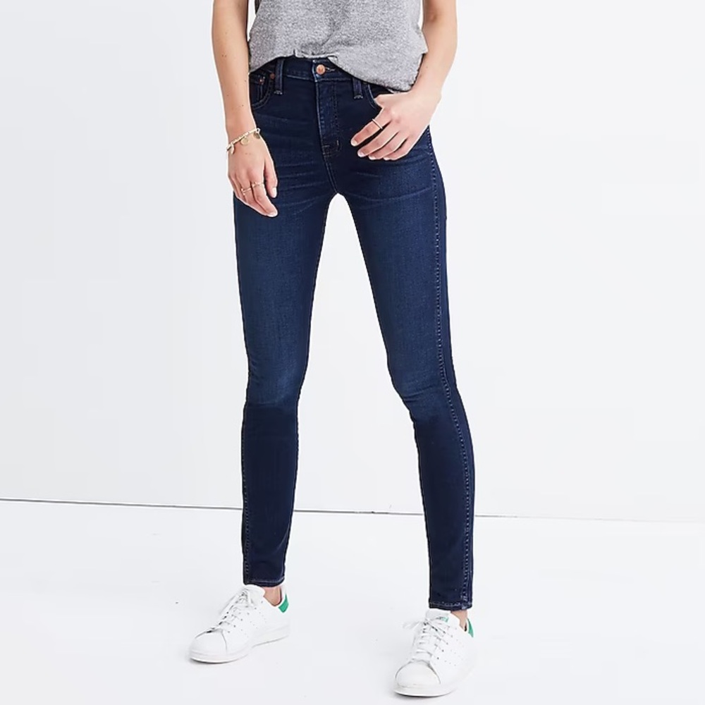 Madewell - PETITE - 10” High-rise Skinny Jeans - Hayes wash